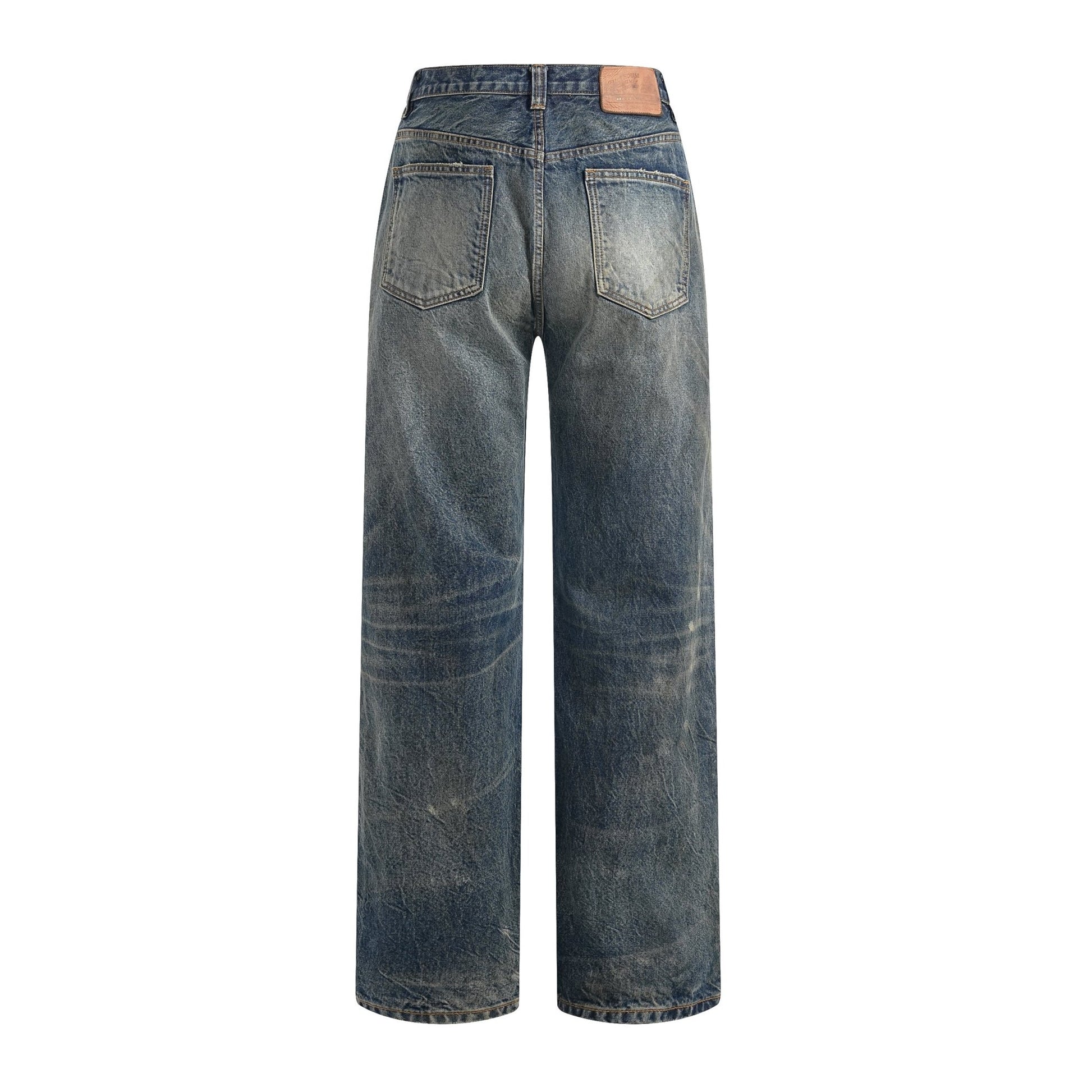 【Pre - Order】Dirty Painter Selvage Straight Leg Jeans - Full House Denim & Workshop