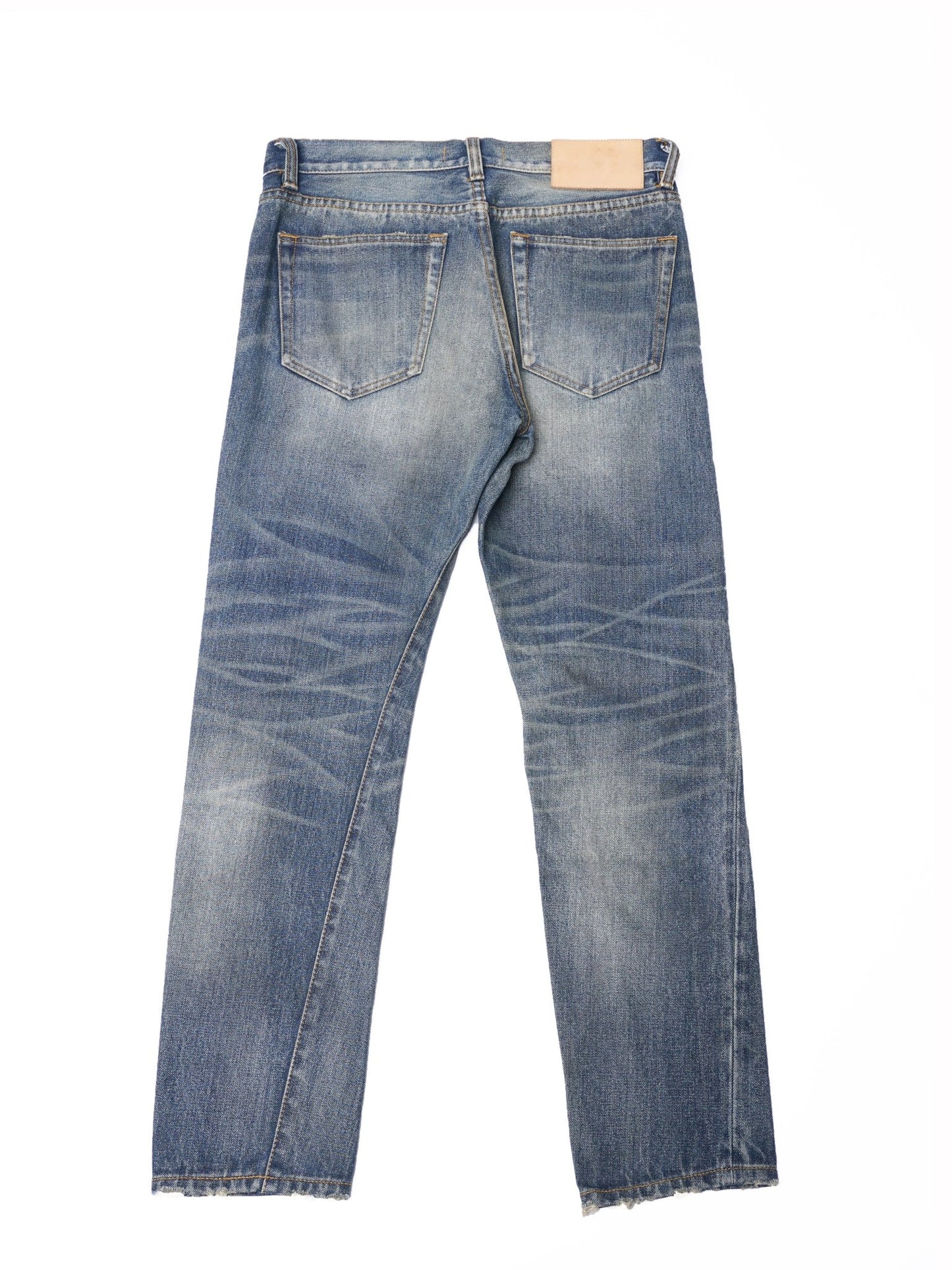 【訂製】R84 Vintage Washed 14oz. Slim Cut Jeans - Full House Denim & Workshop