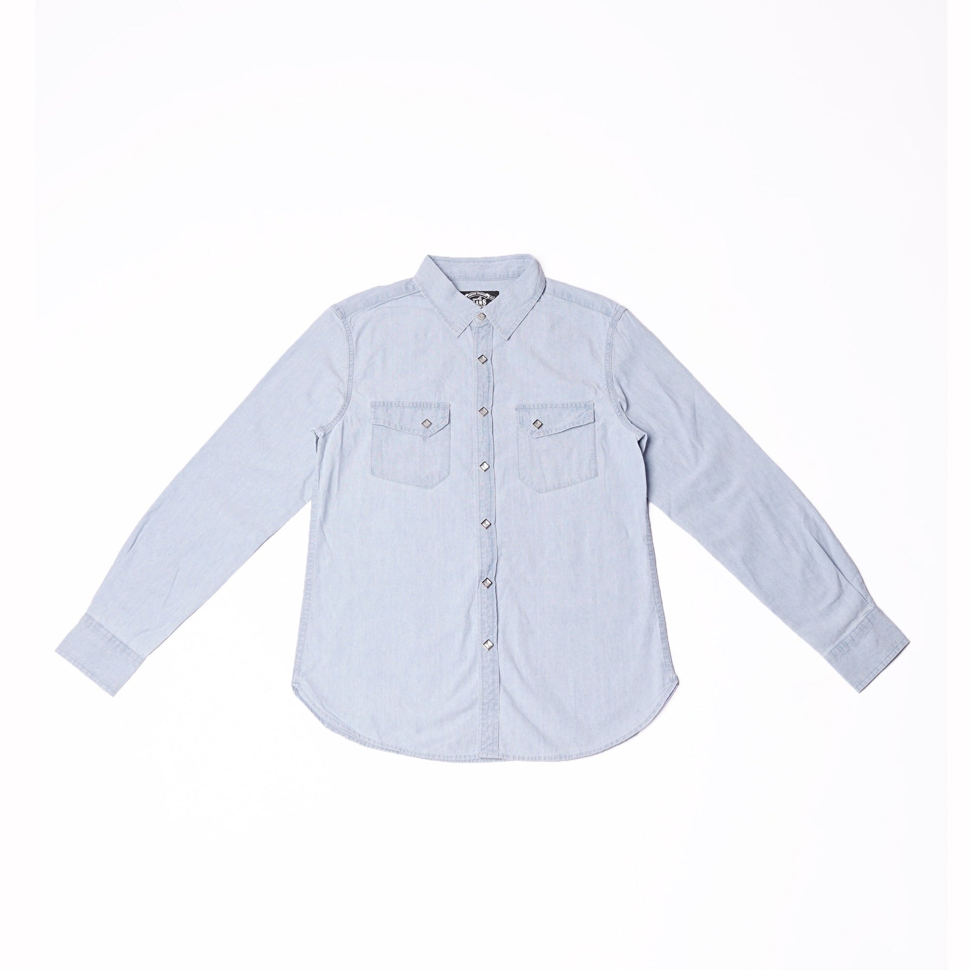 Retro Washed Chambray Shirt - Full House Denim & Workshop