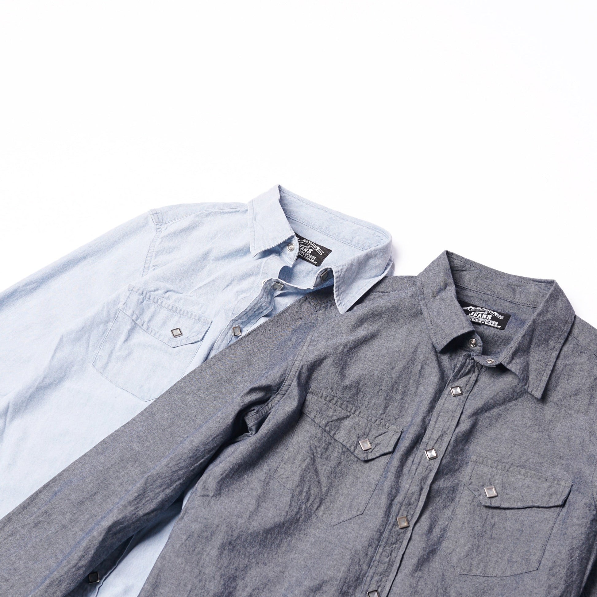 Retro Washed Chambray Shirt - Full House Denim & Workshop