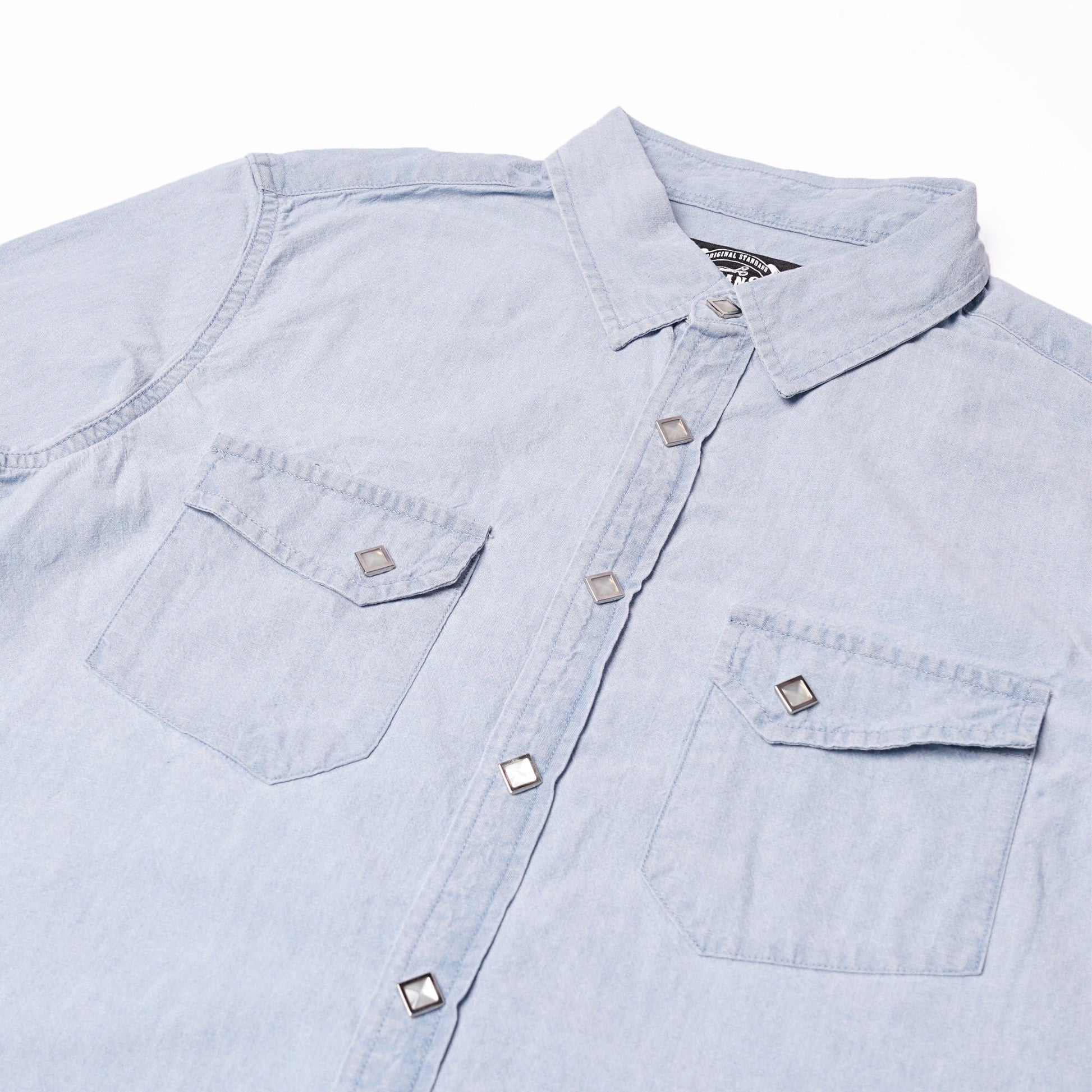 Retro Washed Chambray Shirt - Full House Denim & Workshop