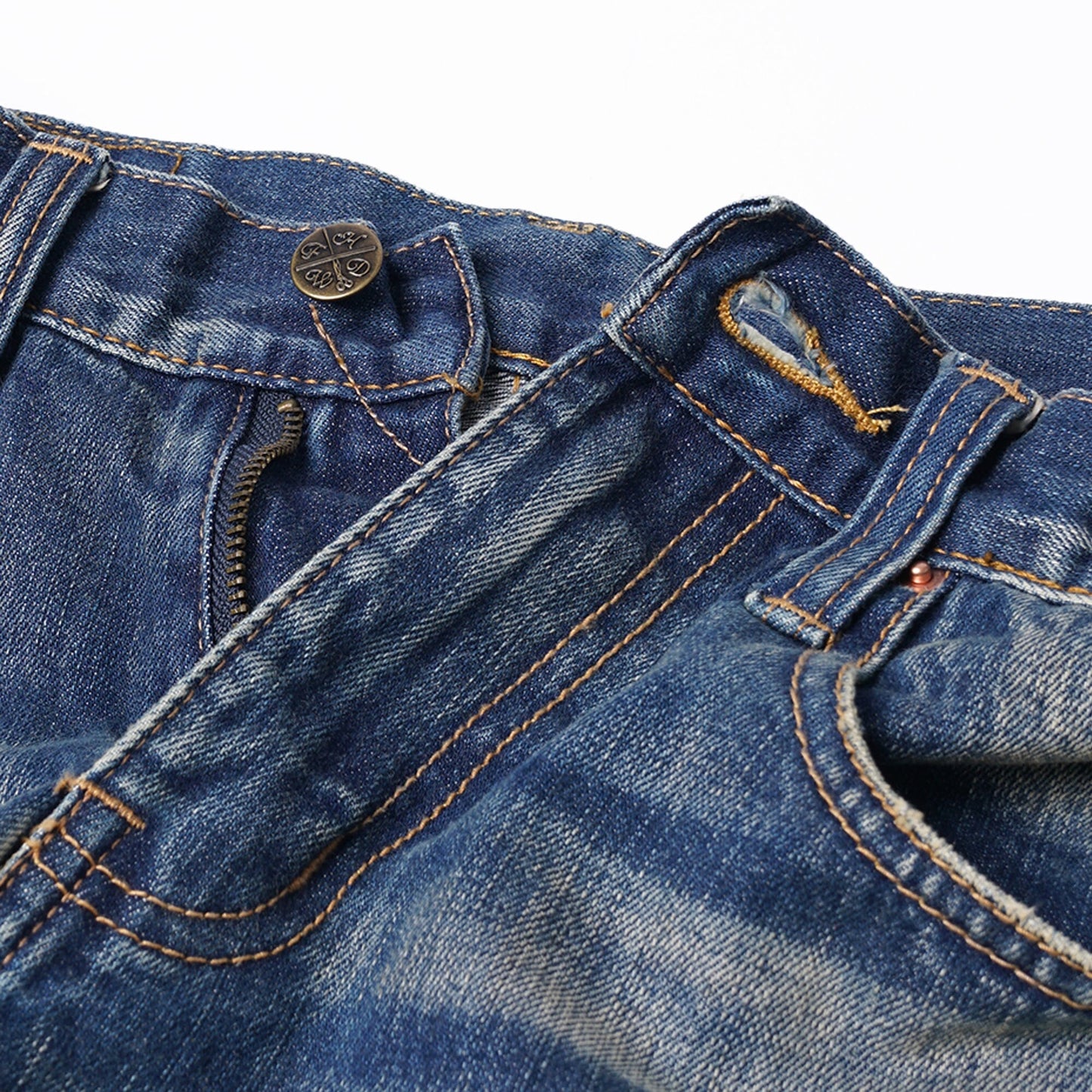 【訂製】RIII 3 Years Vintage Washed Slim Cut Jeans - Full House Denim & Workshop