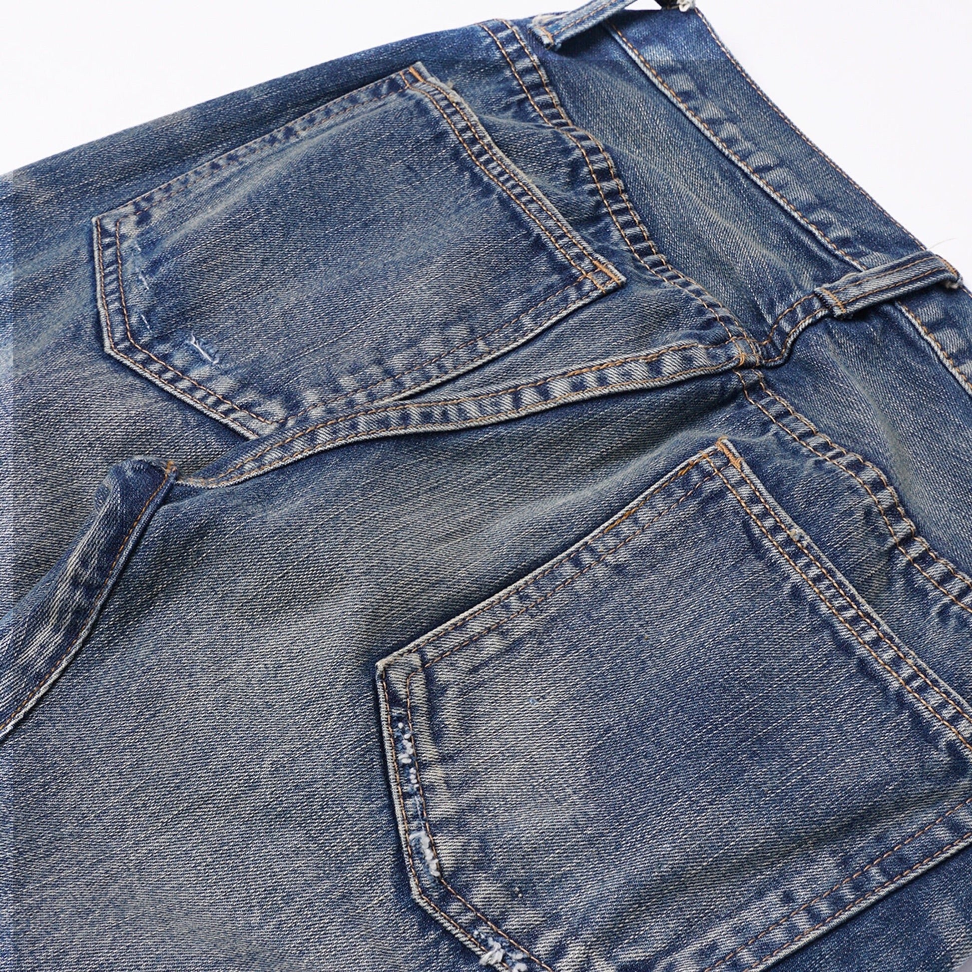 【訂製】RIII 3 Years Vintage Washed Slim Cut Jeans - Full House Denim & Workshop