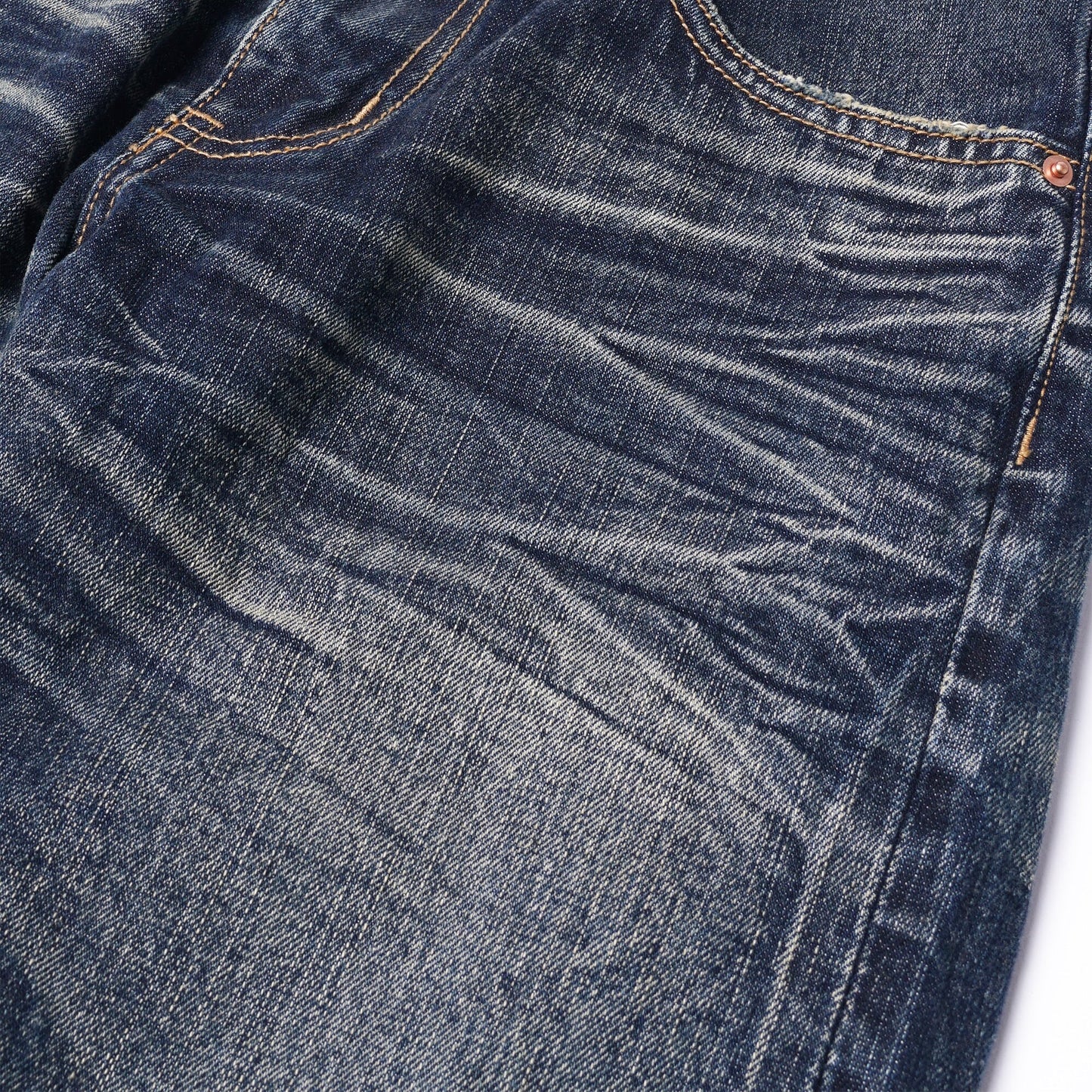 【訂製】RIV 2 Years 14oz. Washed Shorts Jeans - Full House Denim & Workshop