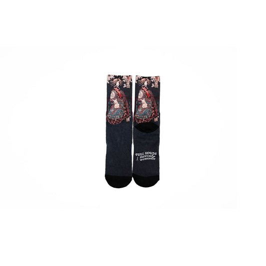 Ukiyo - e Lady Socks 花競廓夜櫻靴下 - Full House Denim & Workshop