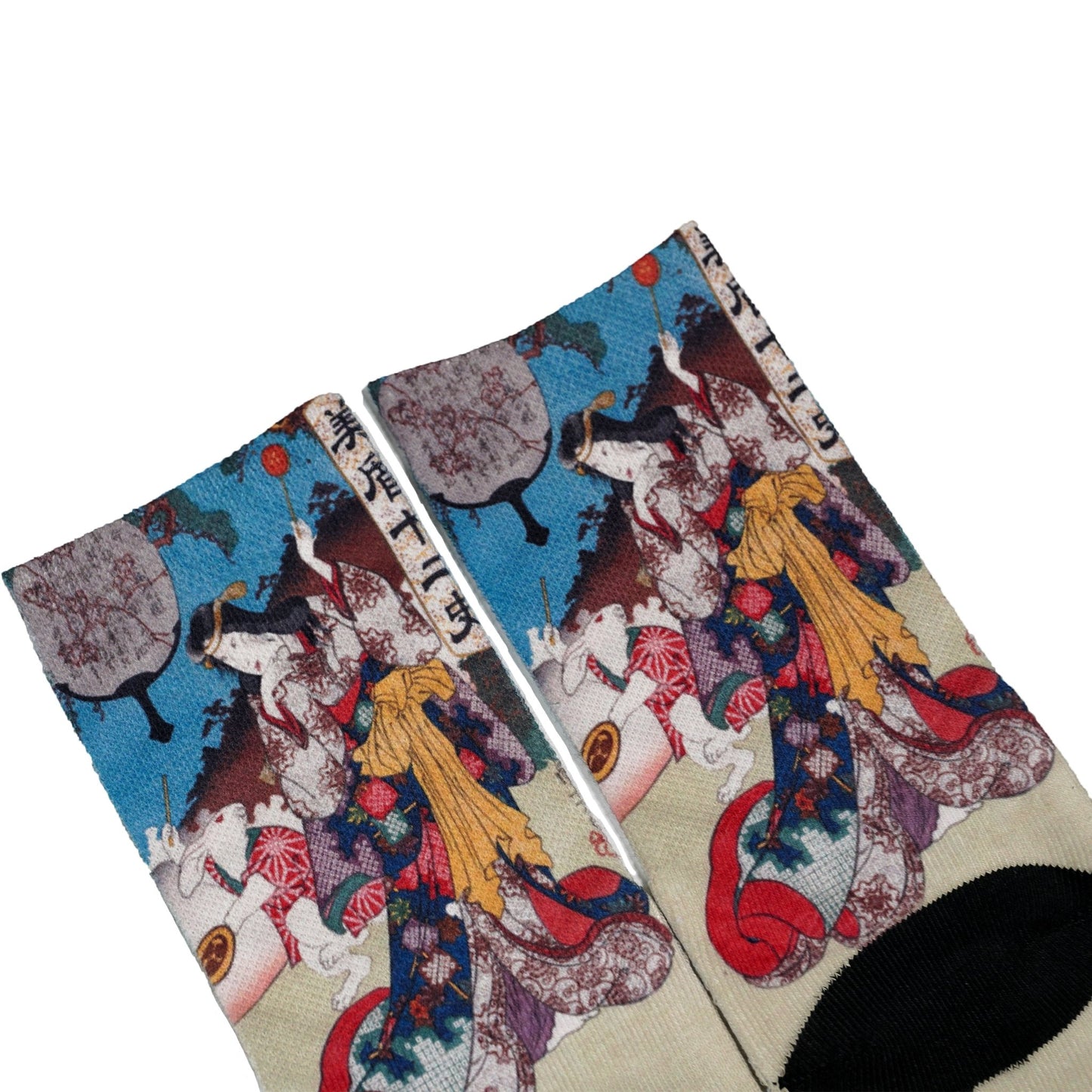 Ukiyo - e Lady Socks 美盾十二史靴下 - Full House Denim & Workshop