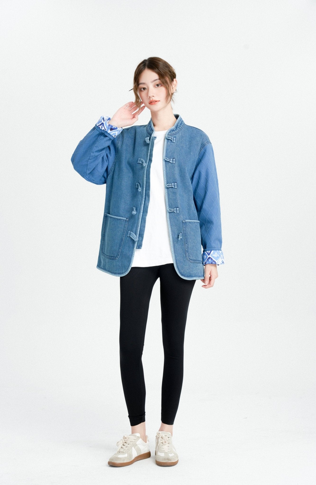 Washed Indigo Kendo KF Jacket 【男女同款】 - Full House Denim & Workshop