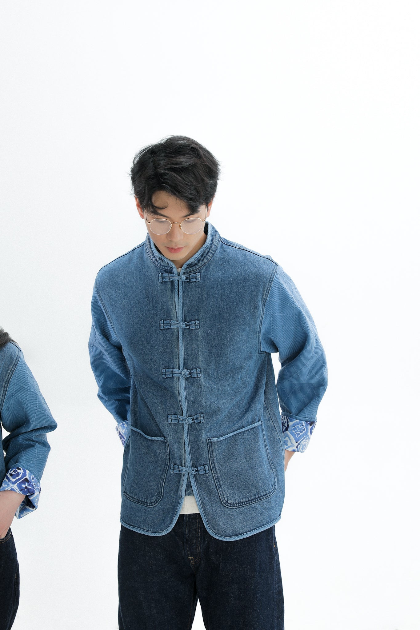 Washed Indigo Kendo KF Jacket 【男女同款】 - Full House Denim & Workshop