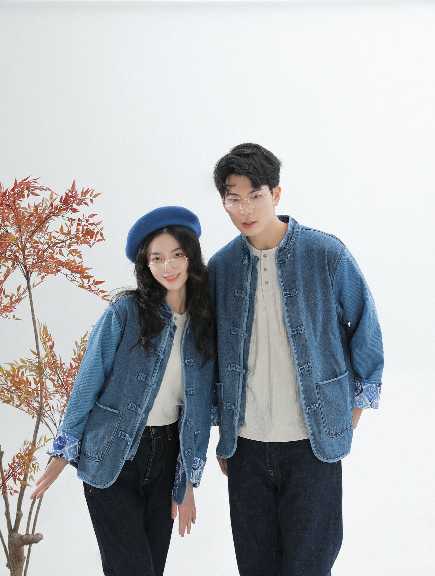 Washed Indigo Kendo KF Jacket 【男女同款】 - Full House Denim & Workshop