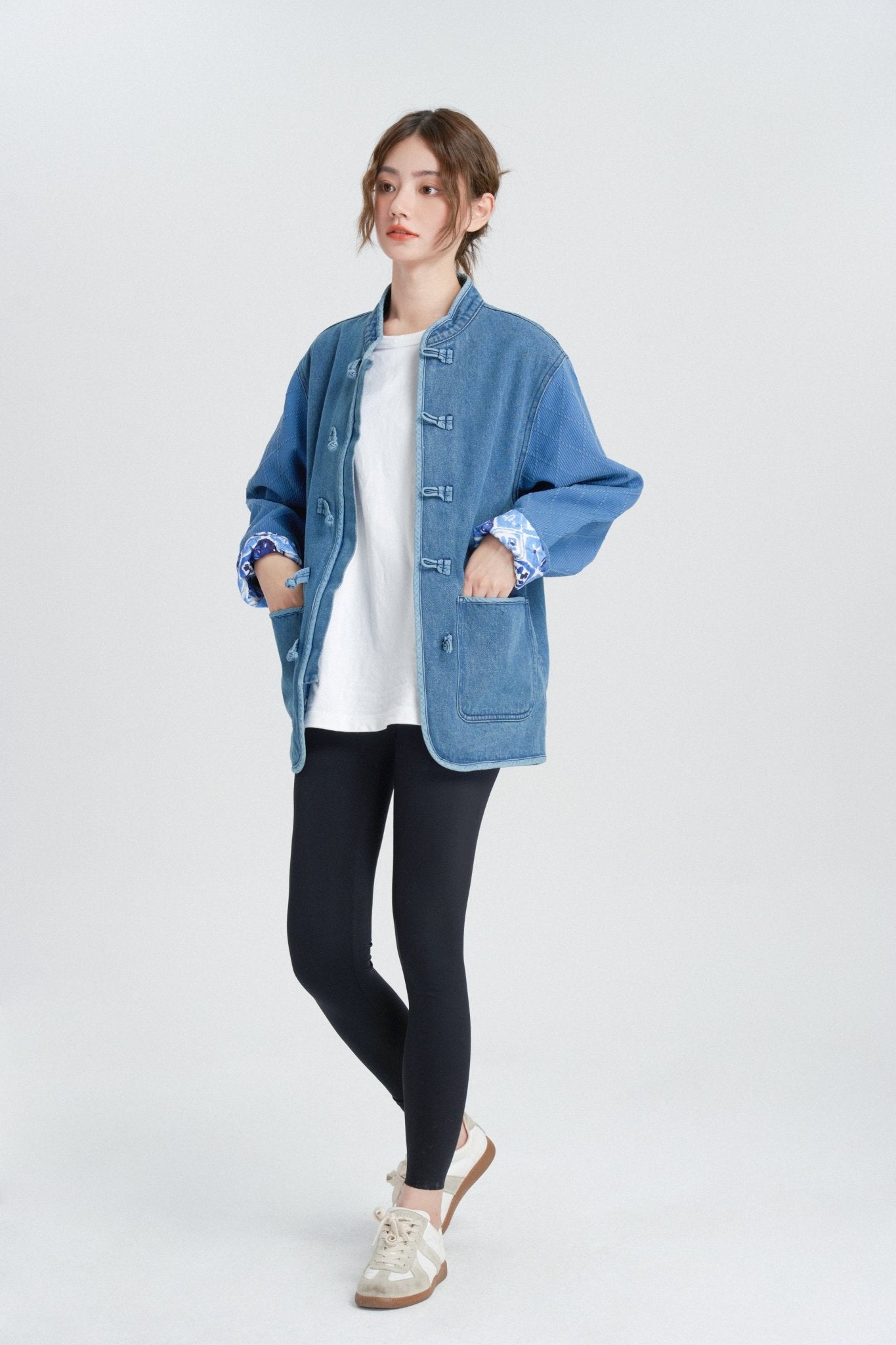 Washed Indigo Kendo KF Jacket 【男女同款】 - Full House Denim & Workshop