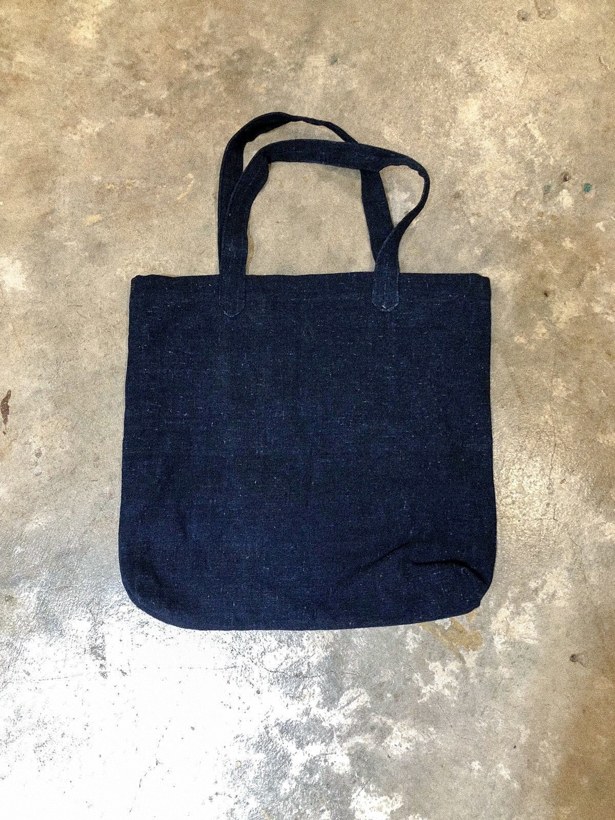 Aomori-ken Boro Indigo Tote Bag Aomori ragged blue dyed tote bag